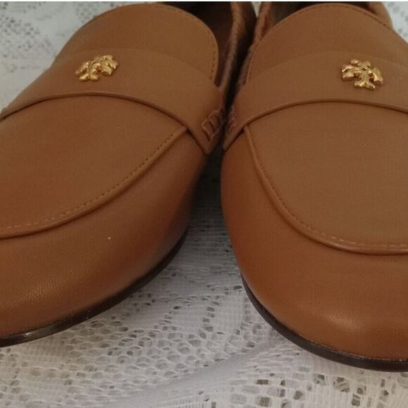 Brand new Tory Burch sz 10.5 ballet loafer flat almond flour color 87269-200 - Picture 5 of 7